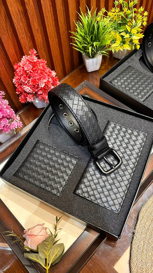 Belt Wallet Gift Set