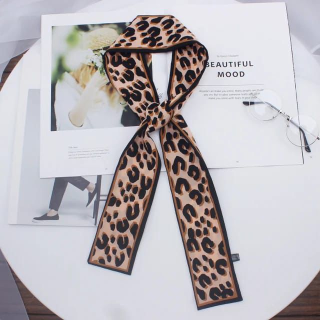 Leopard Print Trendy Collar Scarve