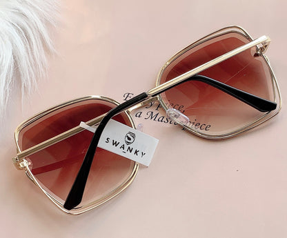 Swanky red lens shades for women | Summer Glasses | UV Protection