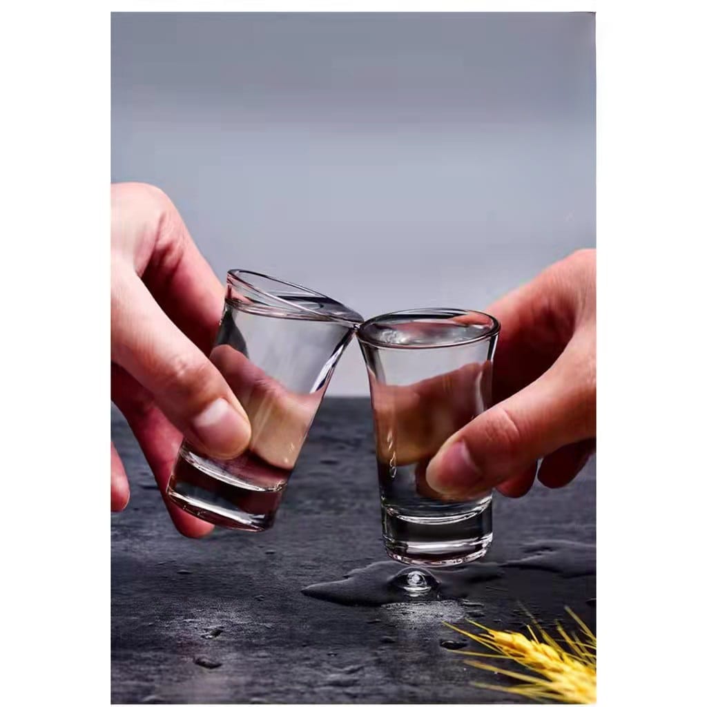 Tequila Shot Glass 30 ML Set of 6 Pcs