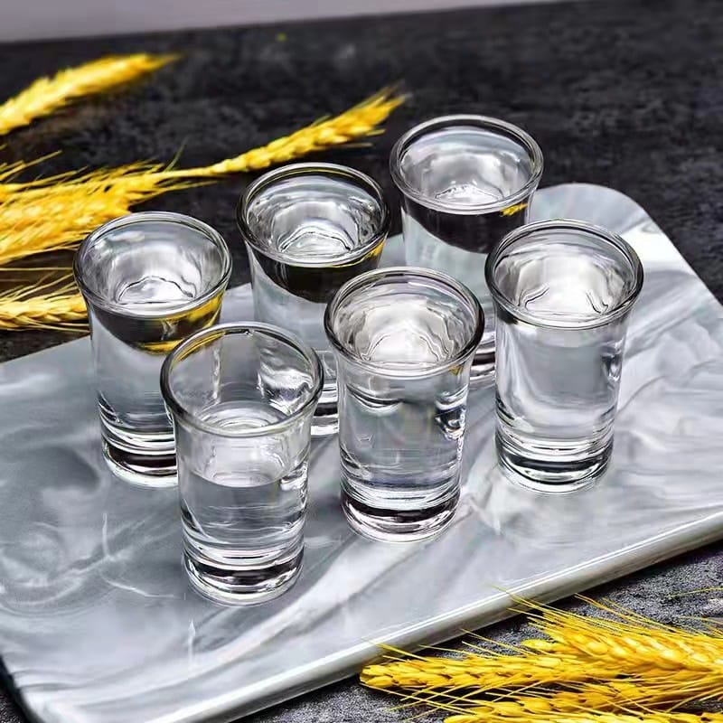 Tequila Shot Glass 30 ML Set of 6 Pcs