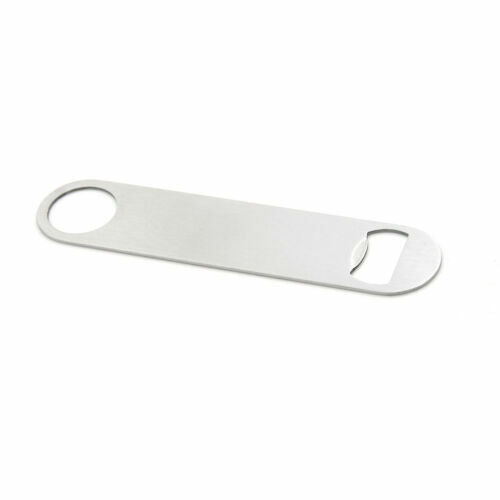 Flat Bottle Cap Opener Remover Stainless Steel